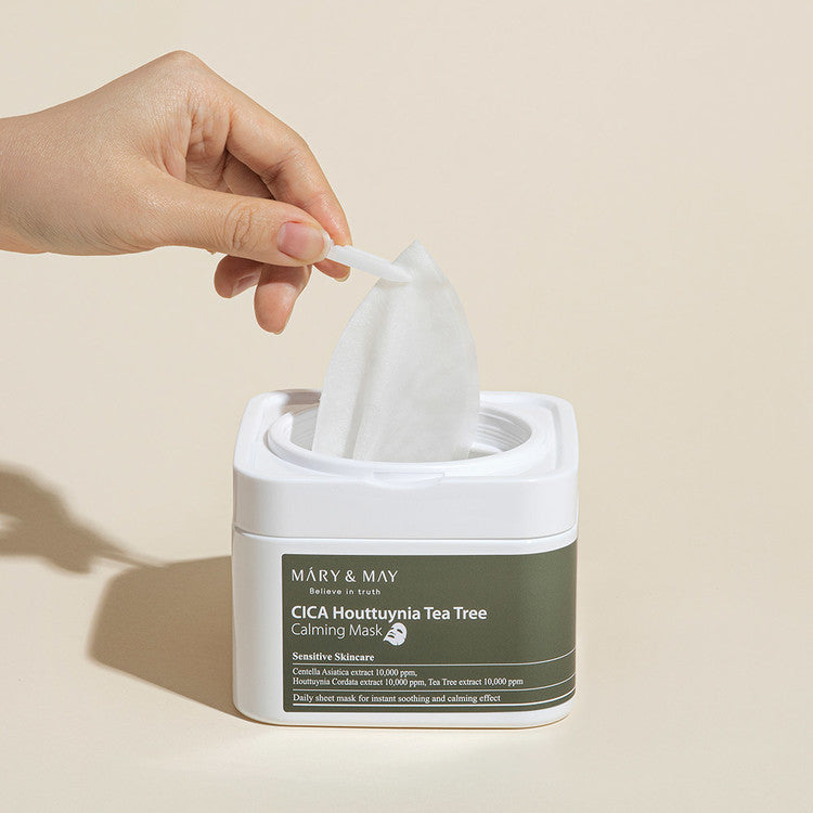 MARY & MAY | Cica Houttuynia Tea Tree Calming Mask