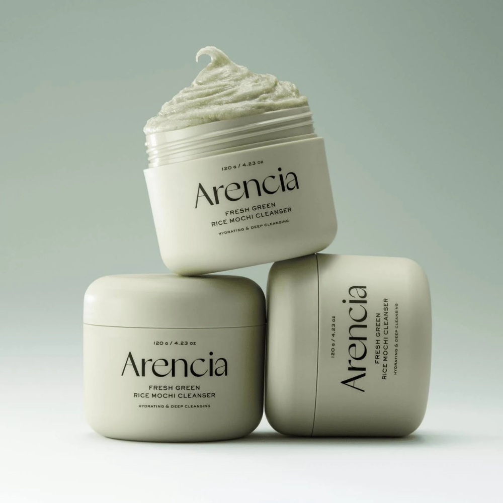 Arencia | Fresh Green Rice Mochi Cleanser