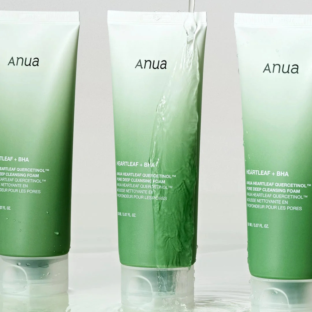 Anua | Heartleaf Quercetinol Pore Deep Cleansing Foam
