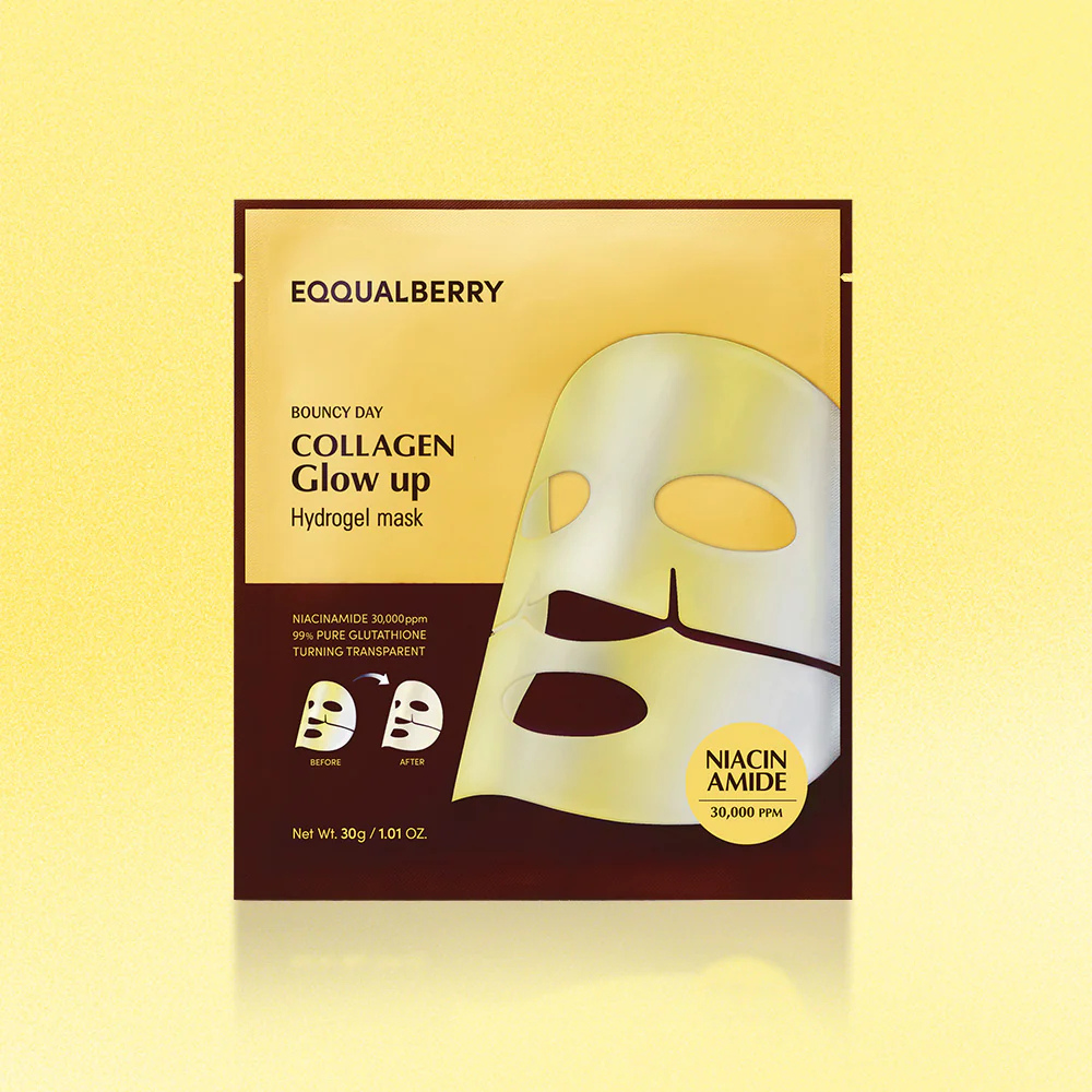 Eqqualberry | Collagen Glow Up Hydrogel Mask