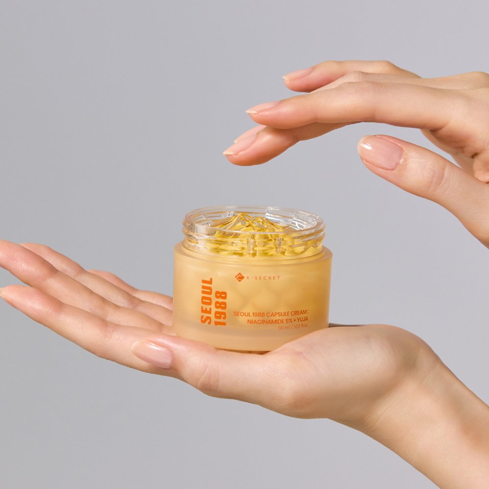 K-SECRET | SEOUL 1988 Capsule Cream : Niacinamide 5% + Yuja