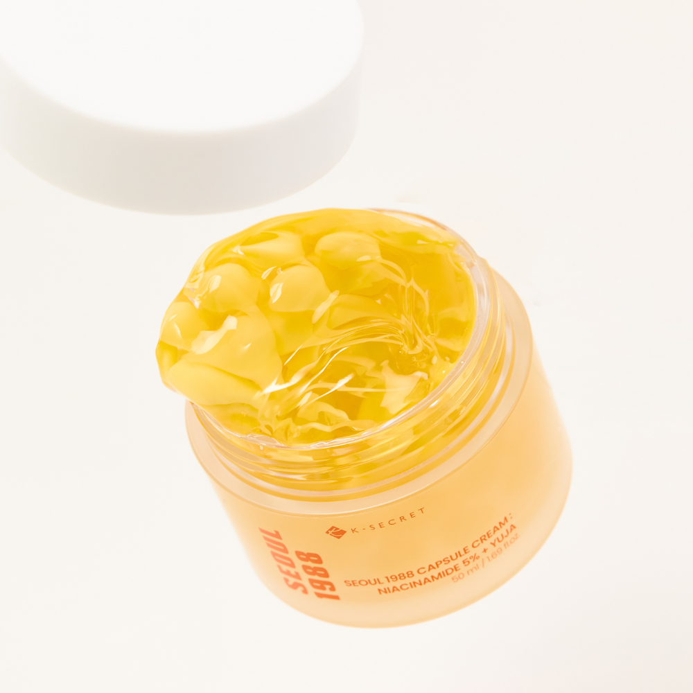 K-SECRET | SEOUL 1988 Capsule Cream : Niacinamide 5% + Yuja