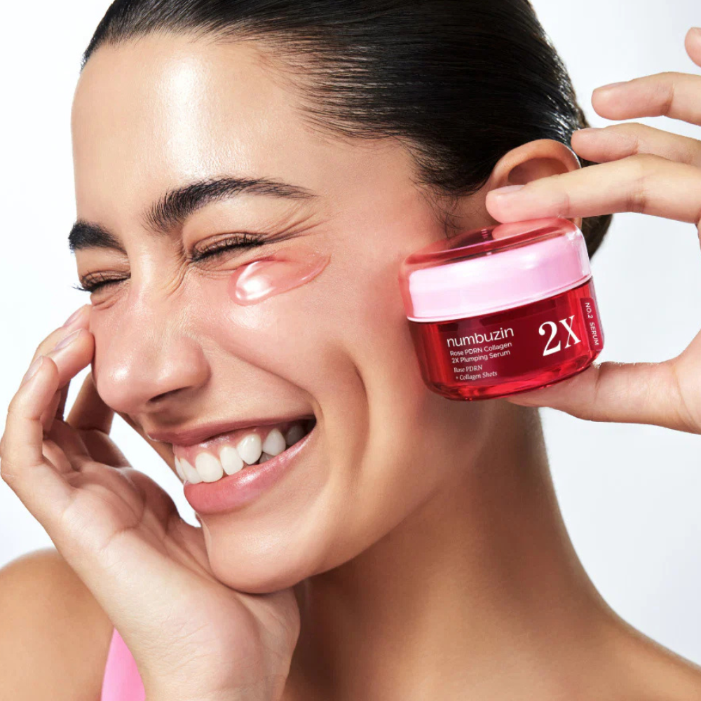Numbuzin | No.2 Rose PDRN Collagen 2X Plumping Serum