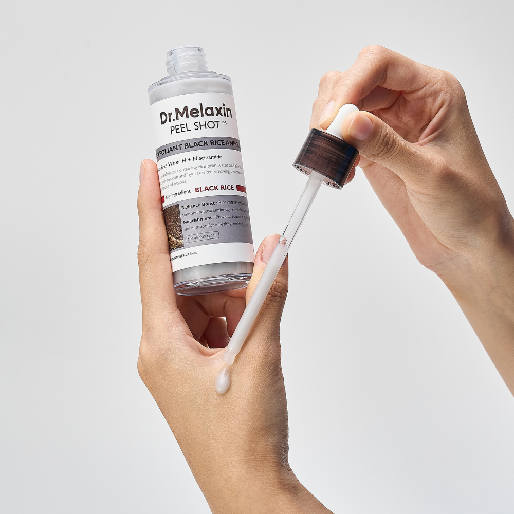 Dr. Melaxin | Peel Shot Exfoliating Black Rice Ampoule