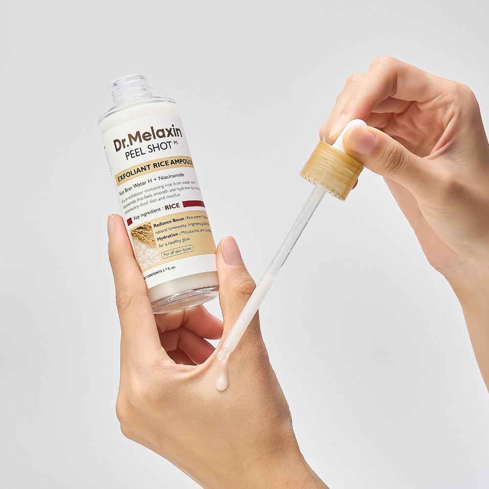 Dr. Melaxin | Peel Shot Exfoliating White Rice Ampoule