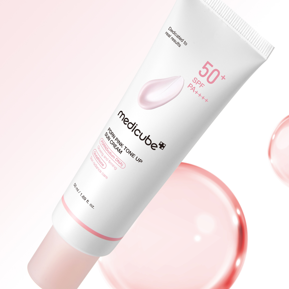 Medicube | PDRN Pink Tone Up Sun Cream SPF50+