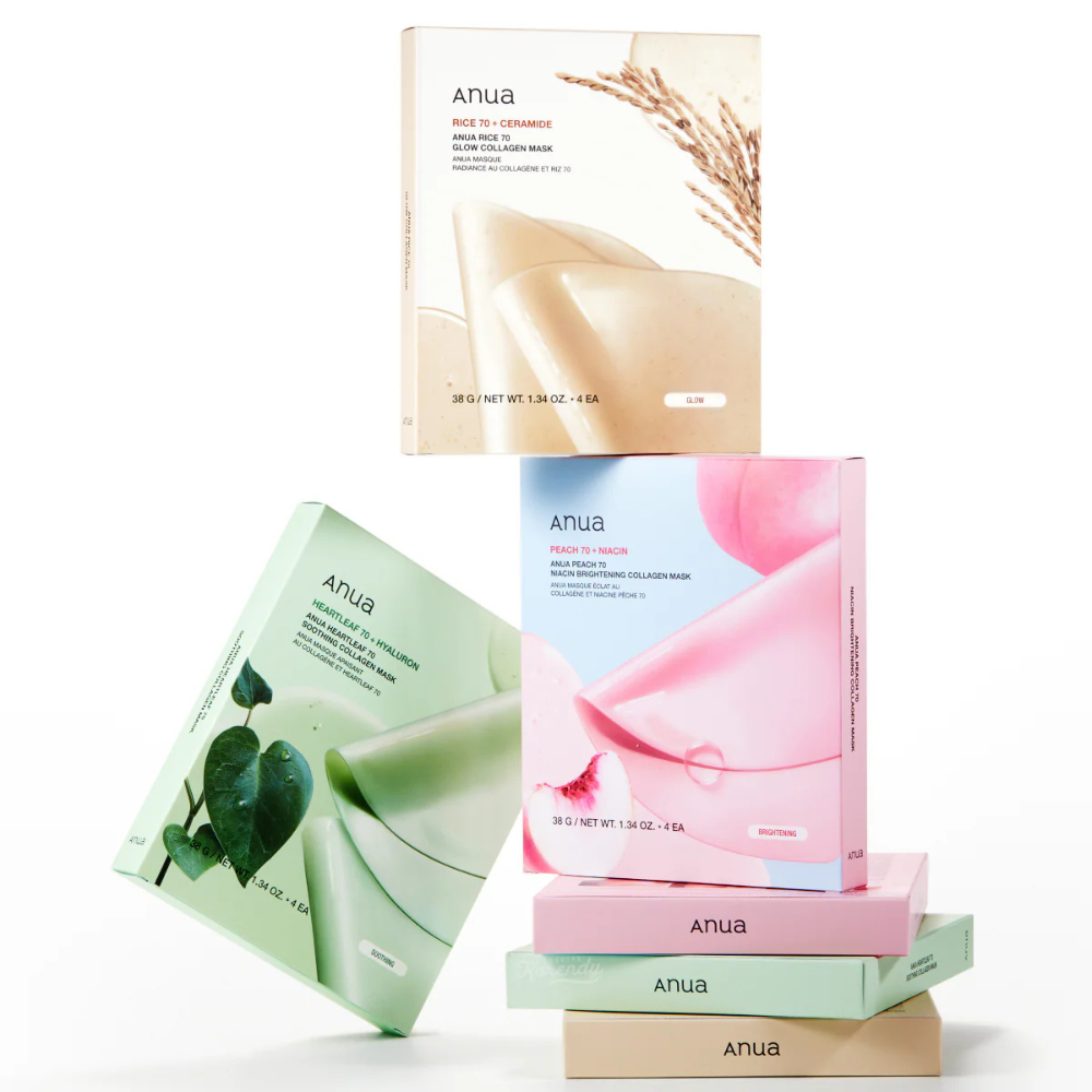 Anua | Rice 70 Glow Collagen Mask