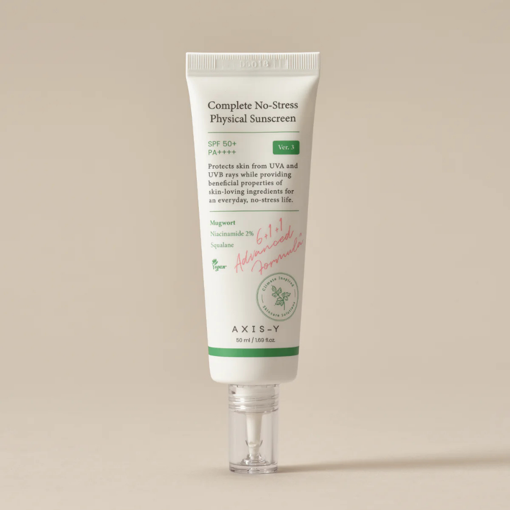 AXIS-Y | Complete No-Stress Physical Sunscreen SPF50+