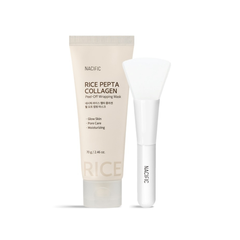 NACIFIC | Rice Pepta Collagen Peel-Off Wrapping Mask