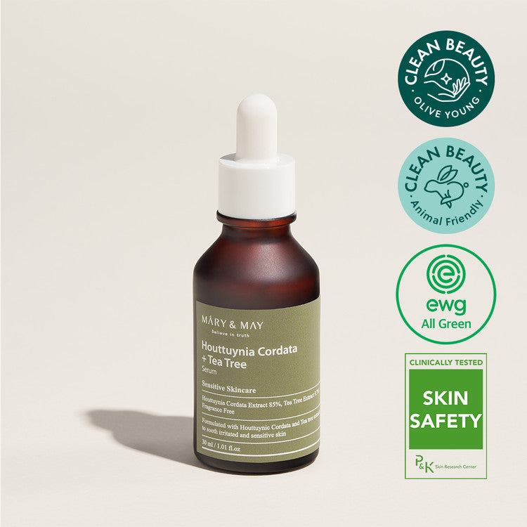 MARY & MAY | Houttuynia Cordata + Tea Tree Serum
