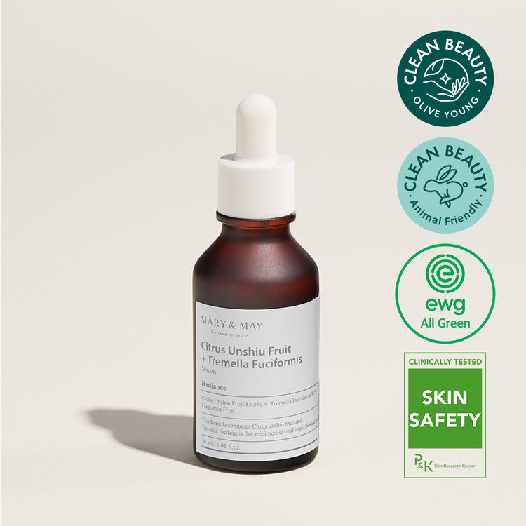 MARY & MAY | Citrus Unshiu Fruit + Tremella Fuciformis Serum