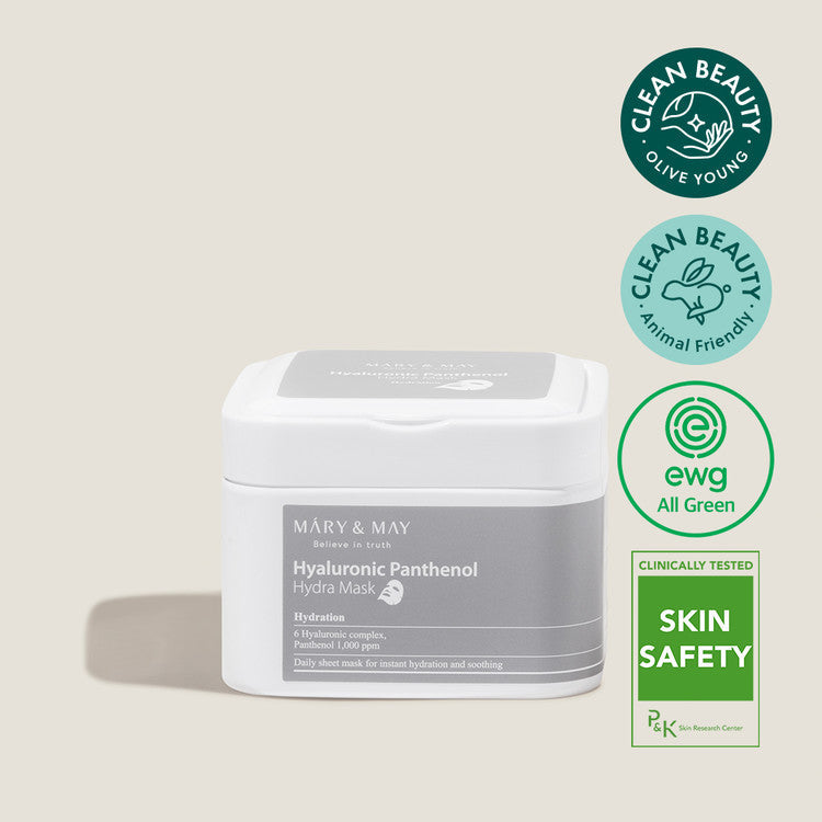 MARY & MAY | Hyaluronic Panthenol Hydra Mask