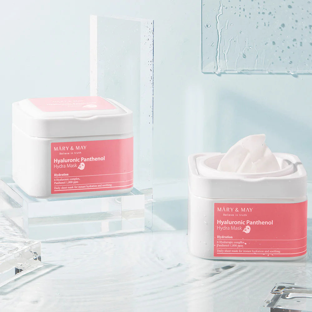 MARY &amp; MAY | Hyaluronic Panthenol Hydra Mask