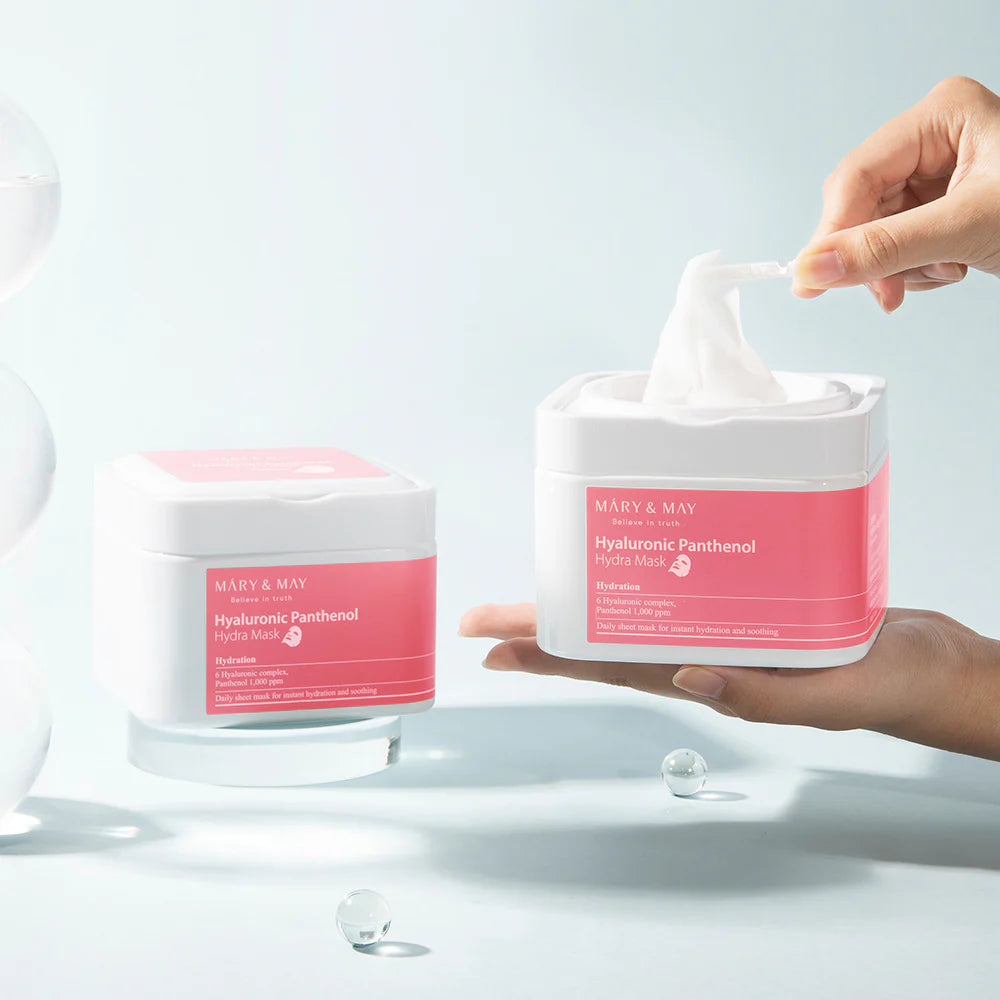MARY &amp; MAY | Hyaluronic Panthenol Hydra Mask