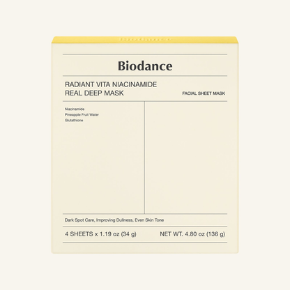 Biodance | Radiant Vita Niacinamide Real Deep Mask