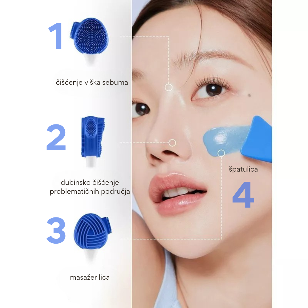 Medicube | Multi Blackhead Pore Brush