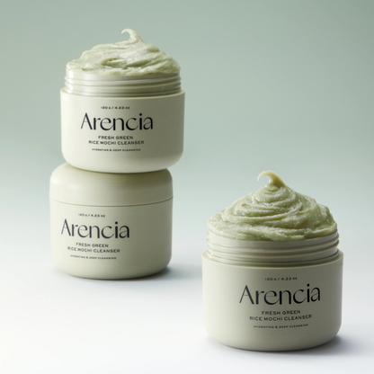 Arencia | Fresh Green Rice Mochi Cleanser