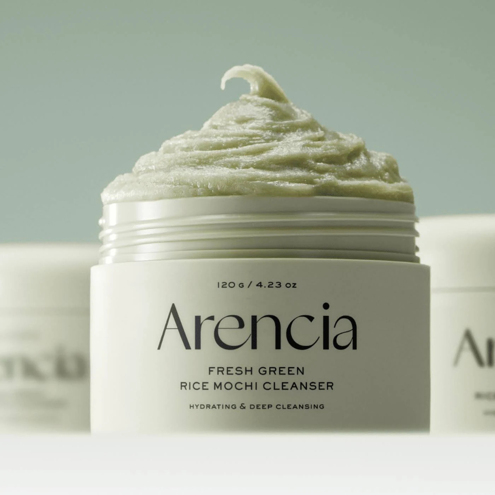 Arencia | Fresh Green Rice Mochi Cleanser