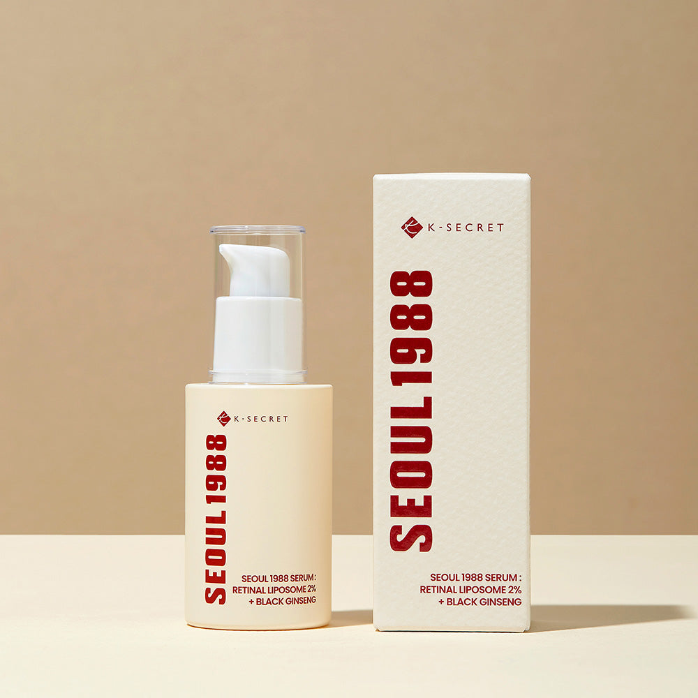 K-SECRET | SEOUL 1988 Serum : Retinal Liposome 2% + Black Ginseng