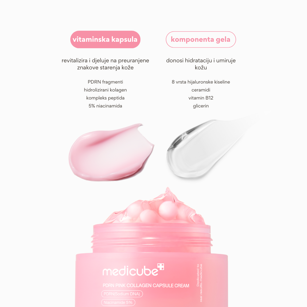 Medicube | PDRN Pink Collagen Capsule Cream