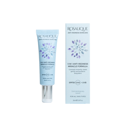 Rosalique | 3 in 1 Anti-Redness Miracle Formula SPF50