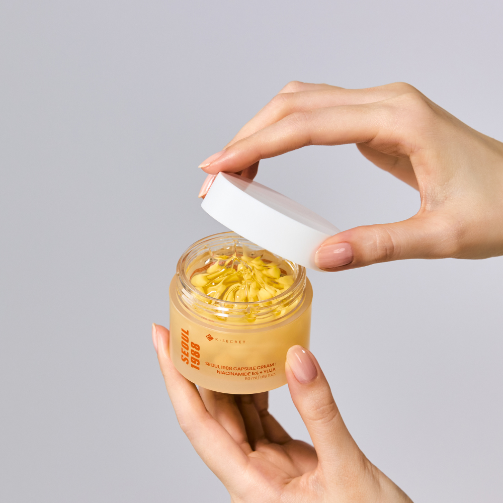 K-SECRET | SEOUL 1988 Capsule Cream : Niacinamide 5% + Yuja