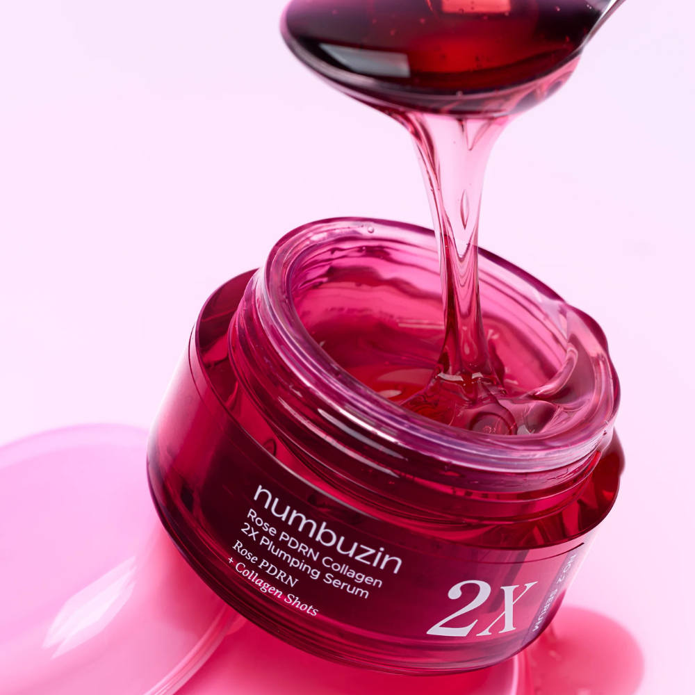 Numbuzin | No.2 Rose PDRN Collagen 2X Plumping Serum