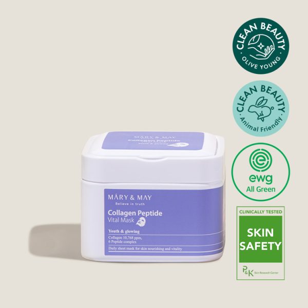 MARY &amp; MAY | Collagen Peptide Vital Mask