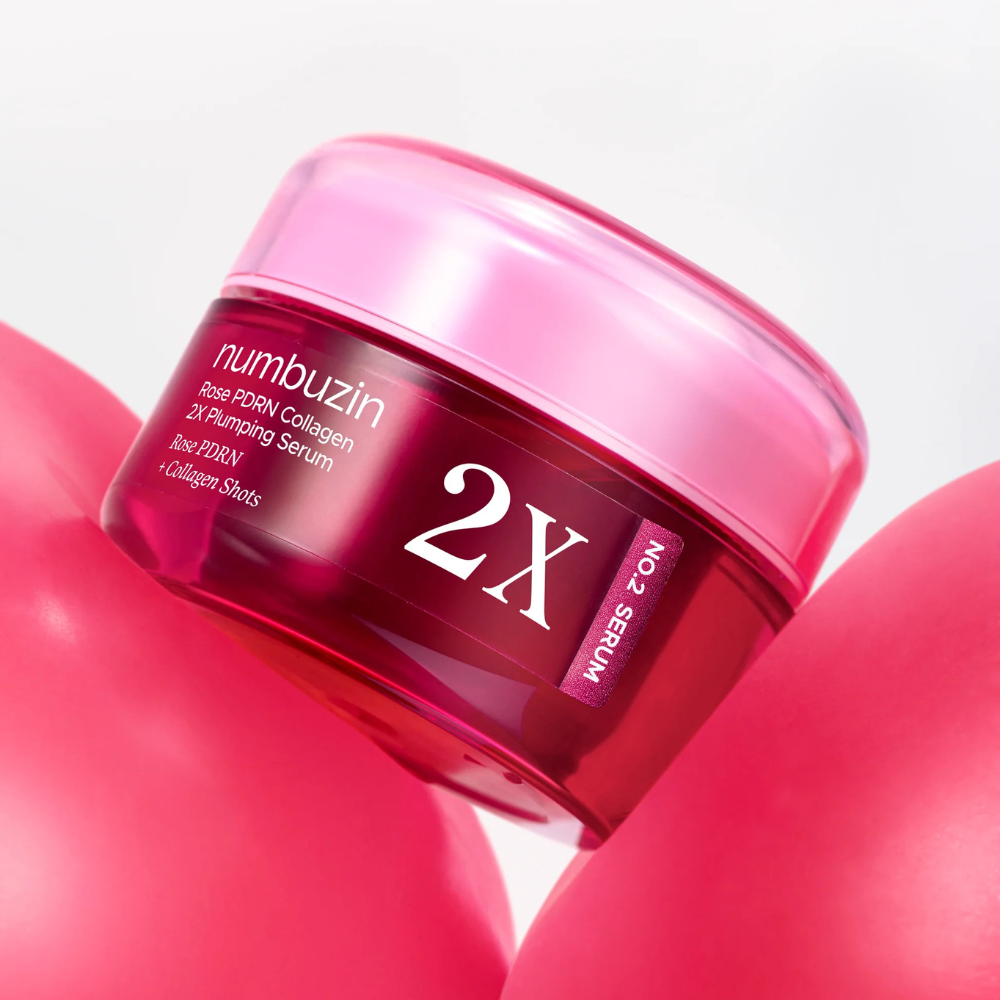 Numbuzin | No.2 Rose PDRN Collagen 2X Plumping Serum