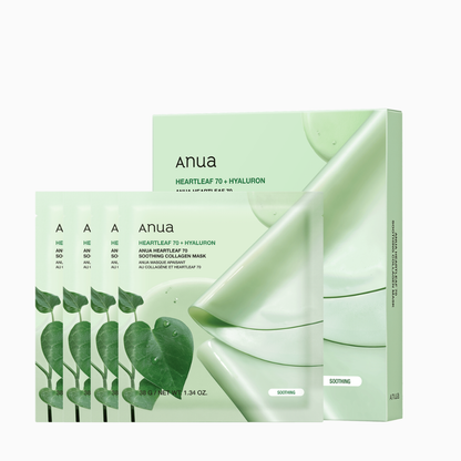 Anua | Heartleaf 70 Soothing Collagen Mask