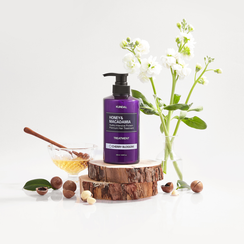 Kundal | Honey &amp; Macadamia Hydro-Intensive Protein Premium Hair Treatment - 3 mirisa