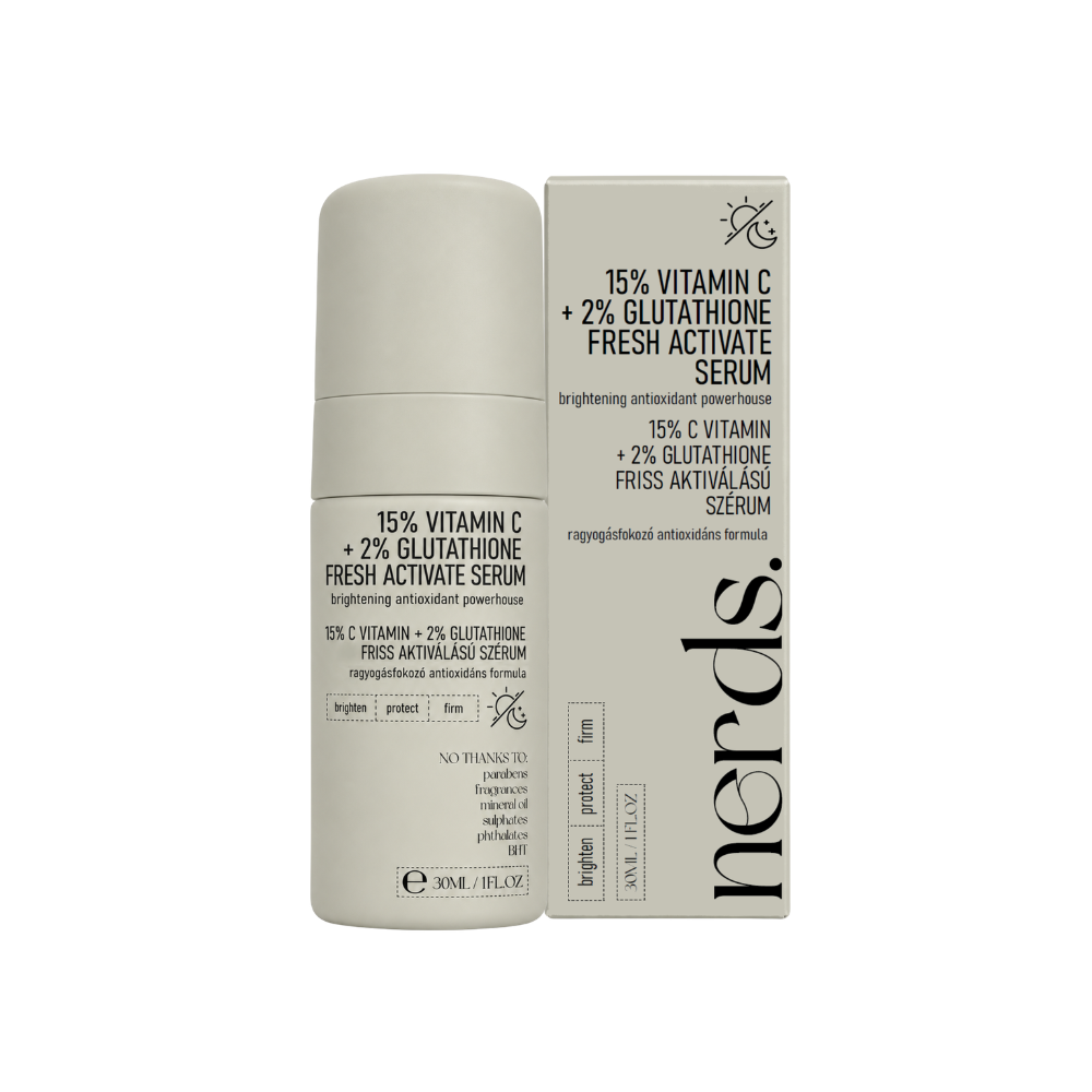 Nerds | 15% Vitamin C + 2% Glutathione Fresh Active Serum