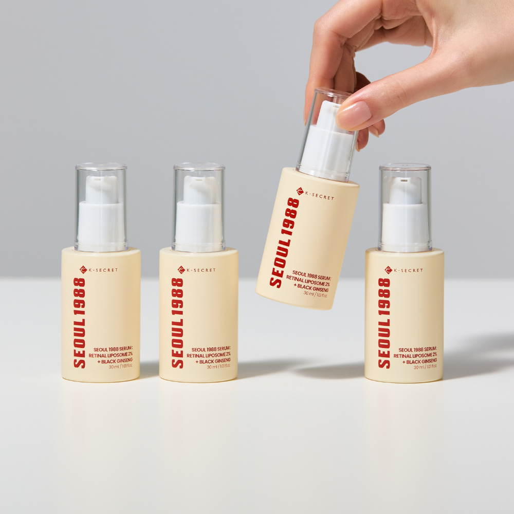 K-SECRET | SEOUL 1988 Serum : Retinal Liposome 2% + Black Ginseng