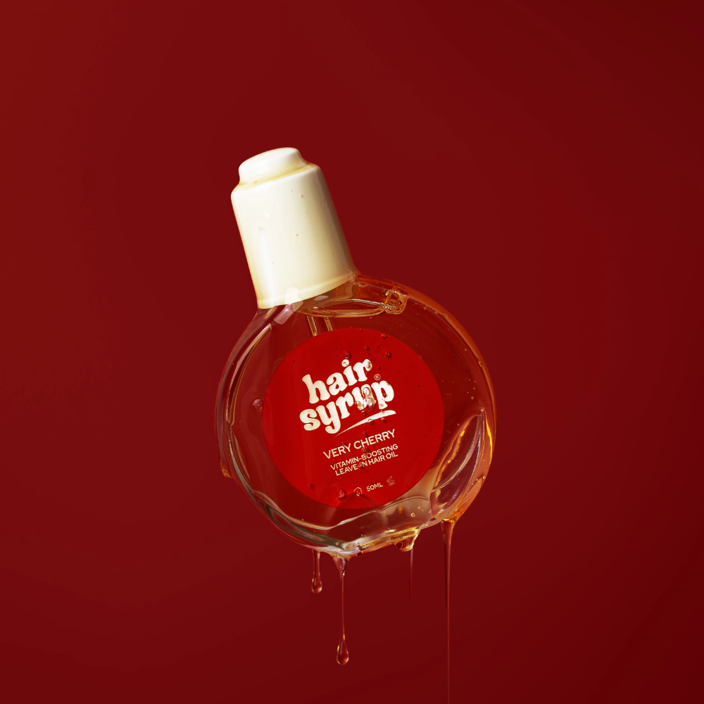 Hair Syrup | Very Cherry Vitamin Boosting Leave-in Oil