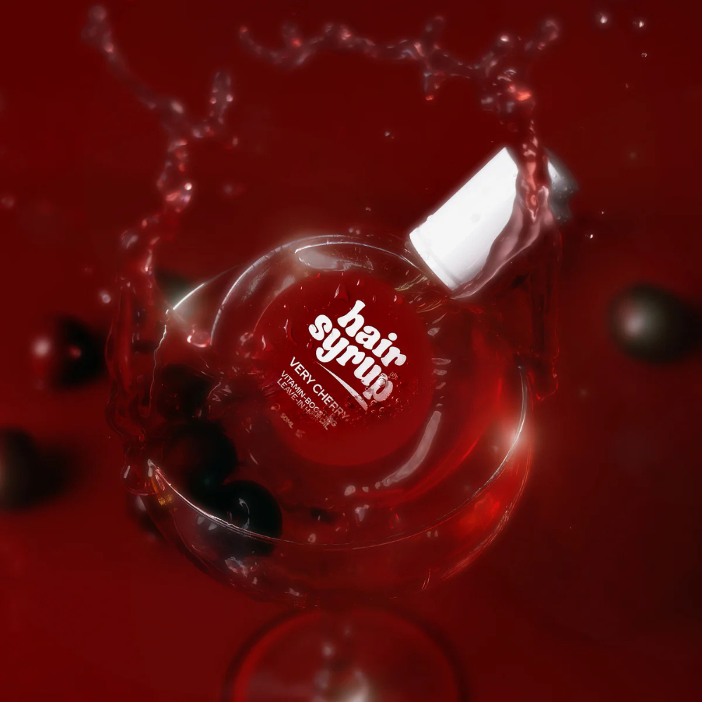 Hair Syrup | Very Cherry Vitamin Boosting Leave-in Oil