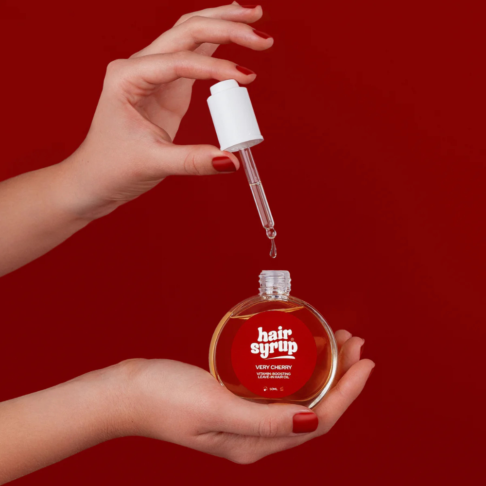 Hair Syrup | Very Cherry Vitamin Boosting Leave-in Oil