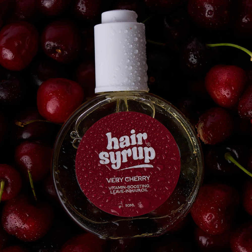 Hair Syrup | Very Cherry Vitamin Boosting Leave-in Oil
