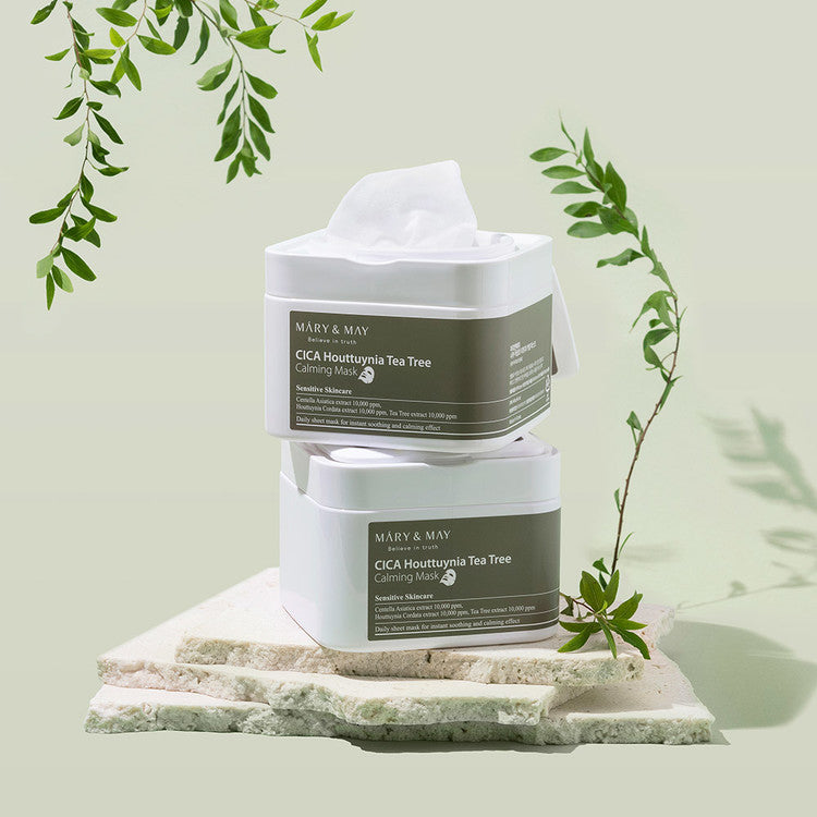 MARY &amp; MAY | Cica Houttuynia Tea Tree Calming Mask