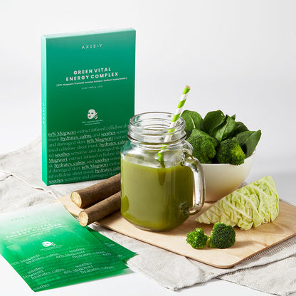 AXIS-Y | Mugwort Green Vital Energy Complex Sheet Mask