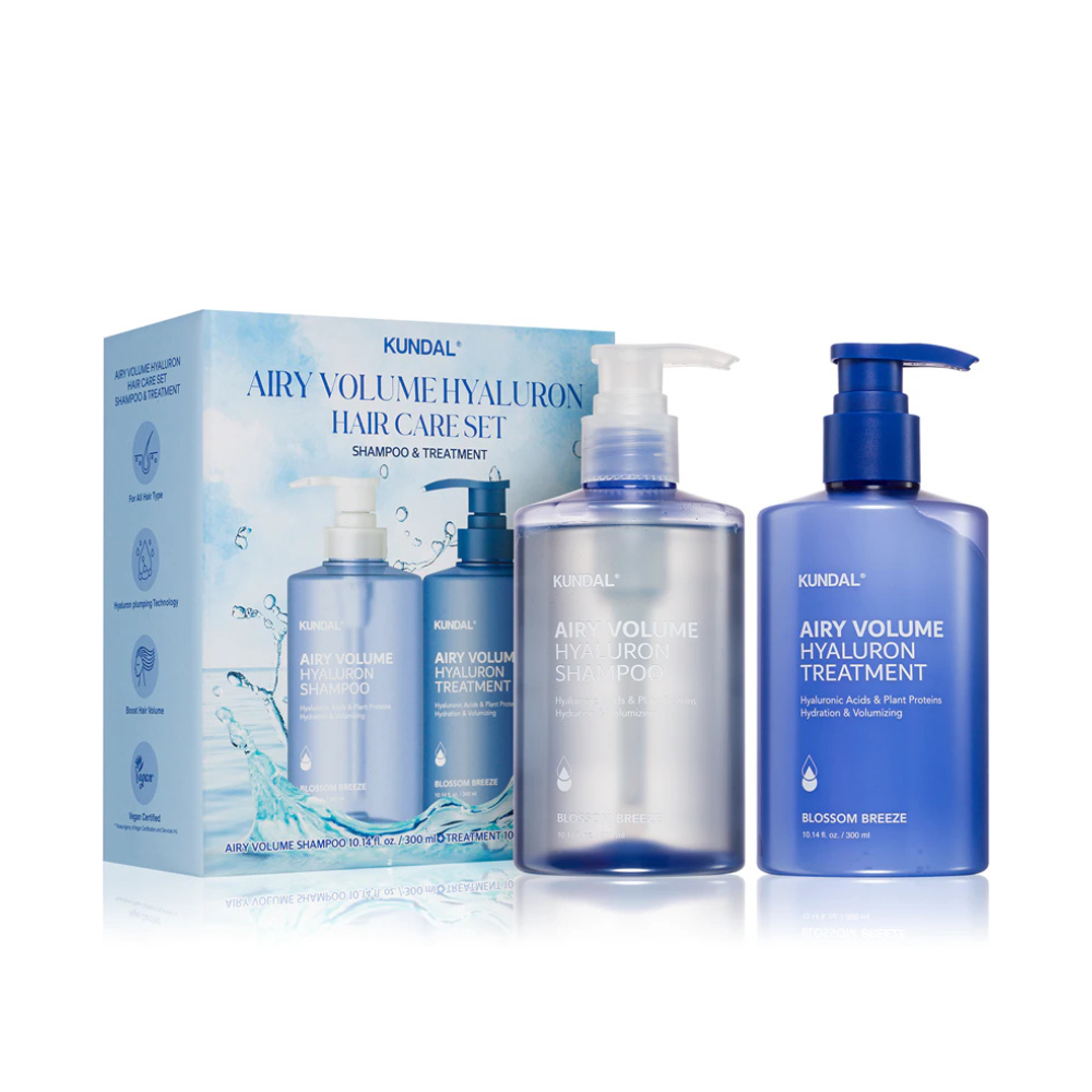 Kundal | Airy Volume Hyaluron Hair Care Set