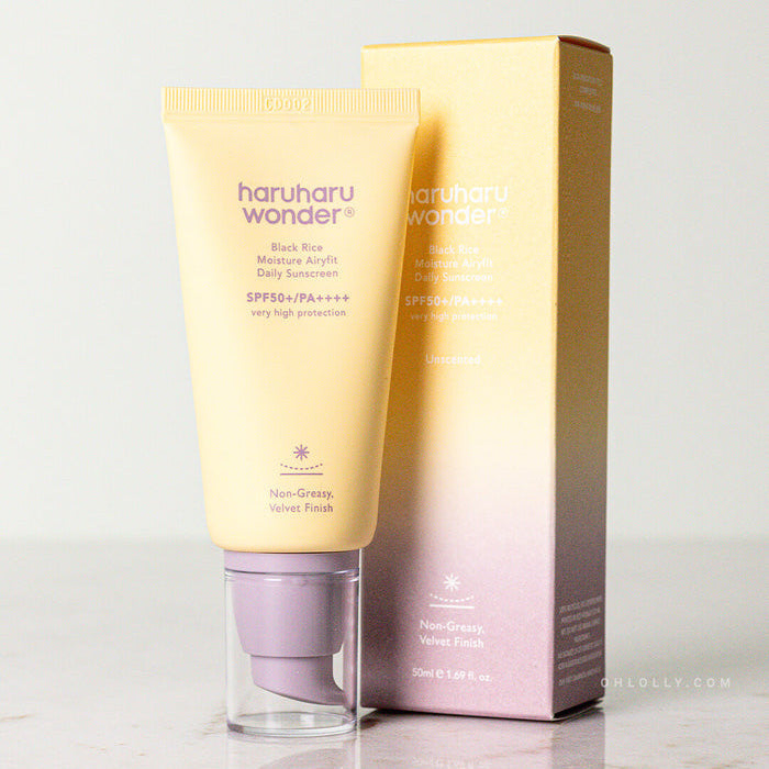 Haruharu Wonder | Black Rice Moisture Airyfit Sunscreen SPF50+