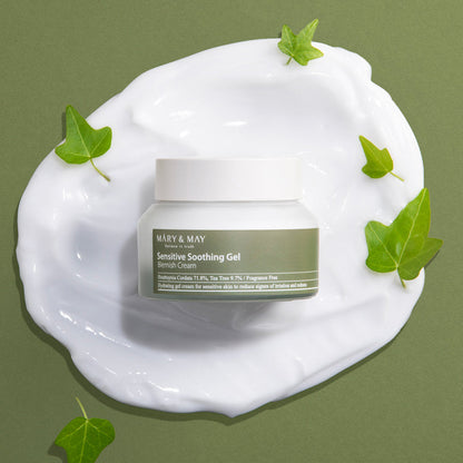 MARY &amp; MAY | Sensitive Soothing Blemish Gel Cream