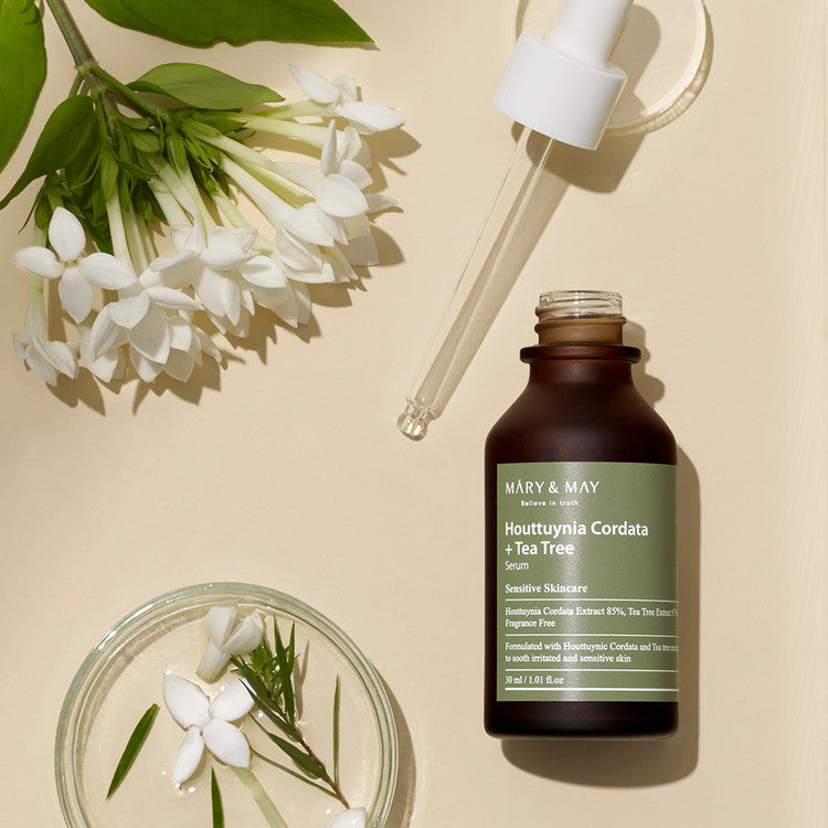 MARY &amp; MAY | Houttuynia Cordata + Tea Tree Serum